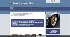 Desktop Screenshot of cjautos.org.uk